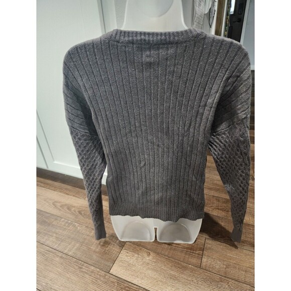 Evolution By Cyrus Women's Sweater Gray Medium - Picture 3 of 5